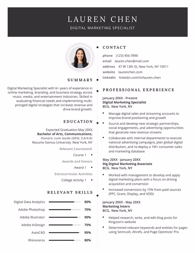 Elegant Resume