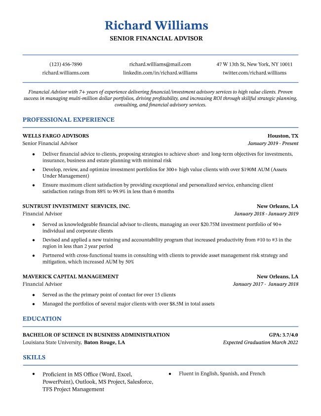 Clean Resume