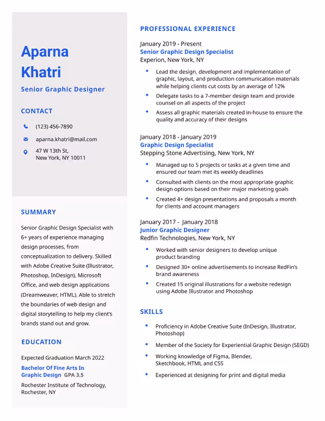 Elegant Resume